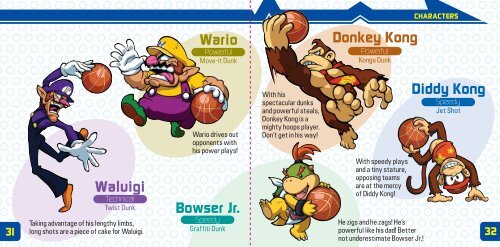 Mario hoops : 3 on 3 manual - Nintendo