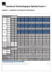 Documentation technique - Comptoir-chauffage.com