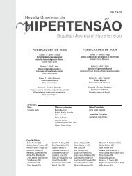 Rev. Bras. Hipertens. volume 12, nÂº. 4, Outubro / Dezembro