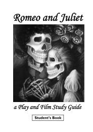 Romeo and Juliet - The Curriculum Project