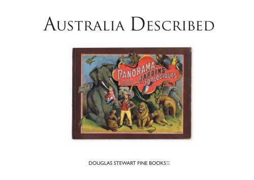 Australia Described - Douglas Stewart Fine Books