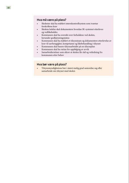 Miljø og helse i skolen (pdf) - Helsedirektoratet