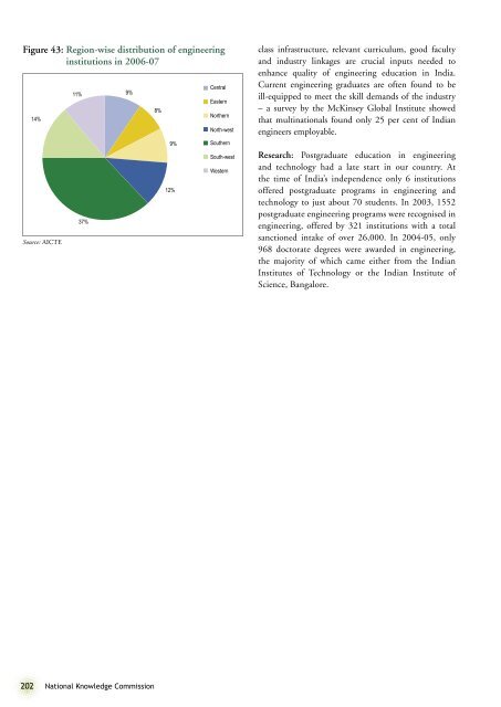 National Knowledge Commission Report to the Nation 2009: Baseline