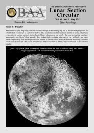 Vol 49, No 5, May 2012 - BAA Lunar Section