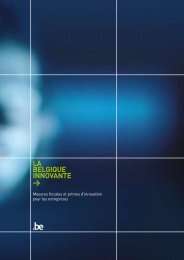 La Belgique innovante - Interface Entreprises-UniversitÃ©