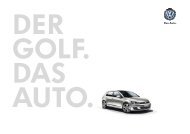 der Golf 7 Katalog als PDF zum download - Volkswagen Zentrum ...