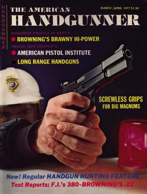 American Handgunner March/April 1977