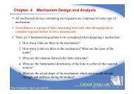 Chapter. 4 Mechanism Design and Analysis