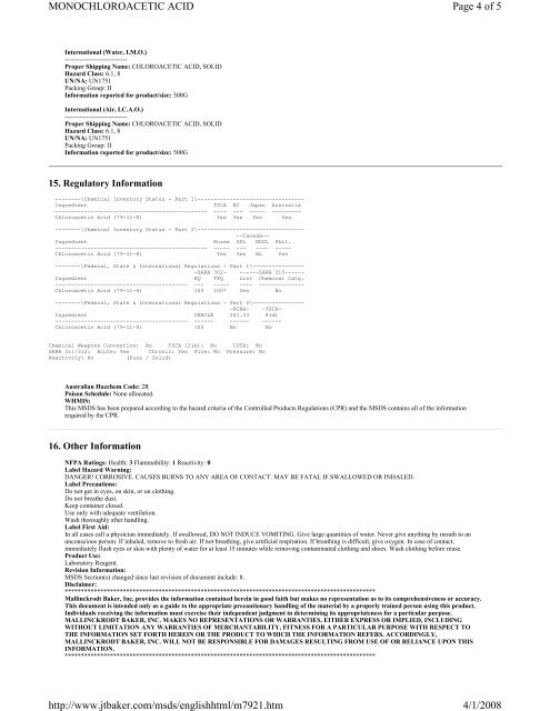 MSDS PDF/M/MONOCHLOROACETIC ACID.pdf