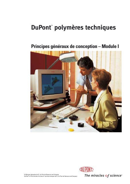 DuPontâ¢ polymÃ¨res techniques Principes gÃ©nÃ©raux de conception ...