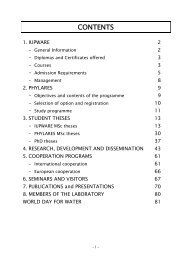 C O N T E N T S - Physical Land Resources - Vrije Universiteit Brussel