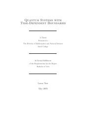 Undergraduate thesis - Solar Physics at MSU