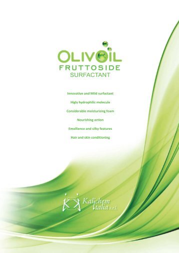 brochure olivoil fruttoside - Kalichem.it