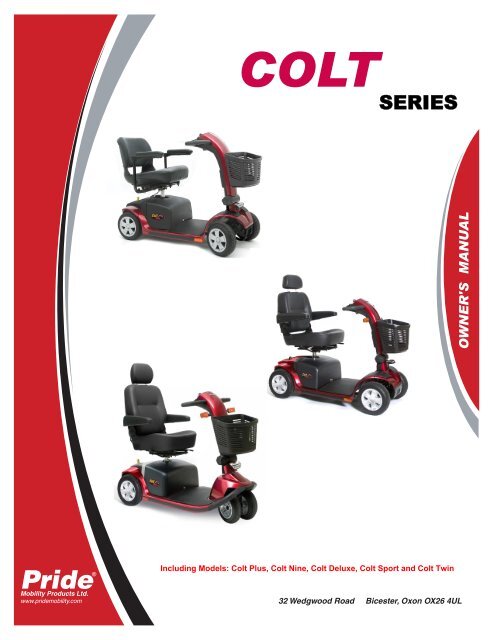 UK_Colt Twin Owners manual.pdf - Pride Mobility UK