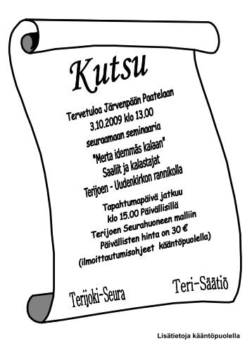 Kutsu - Terijoki