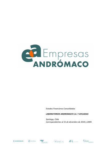 Estados Financieros Consolidados LABORATORIOS ANDROMACO ...