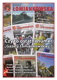 Gazeta Łomiankowska 2.2012 - Łomianki, Urząd Miasta i Gminy