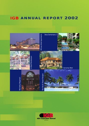 IGB ANNUAL REPORT 2002 - IGB Corporation Berhad