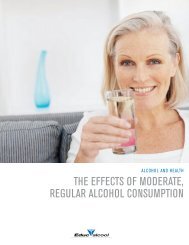 the effects of moderate, regular alcohol consumption - Ãduc'alcool