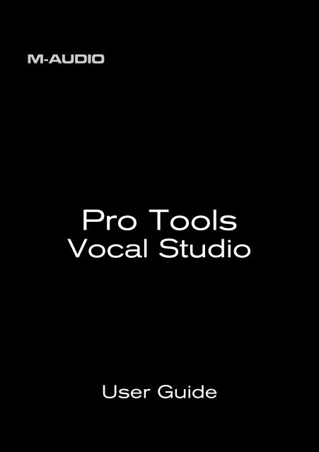 Pro Tools Vocal Studio - M-Audio