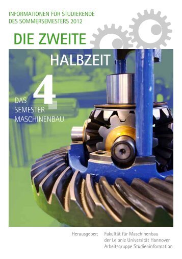 HALBZEIT - Fachschaft Maschinenbau der Leibniz Universität ...