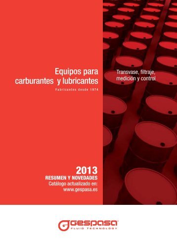 Catálogo General 2013 - resumen
