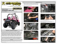 Triple Full Exhaust Instructions - Two Brothers Racing