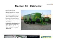 Magnum Tre - Opdatering - AgroX