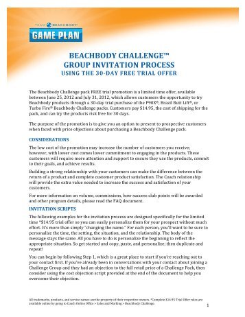 step beachbody ultimate reset challenge group invitation coach