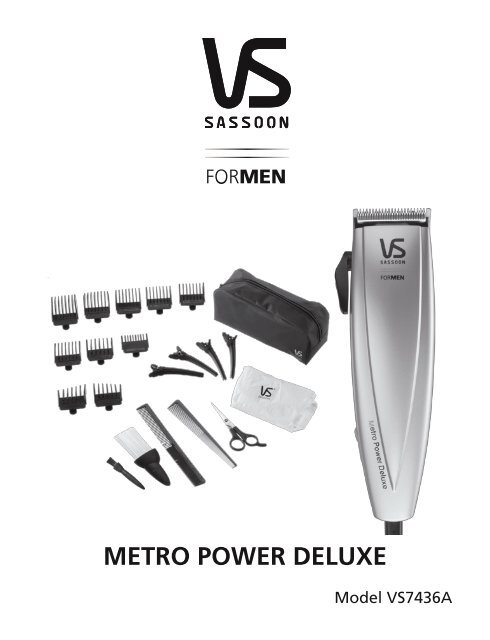 vs sassoon crew cut hair clipper