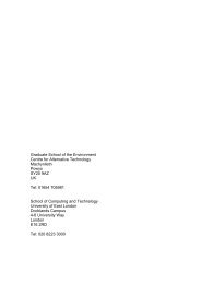 Link to thesis (1.1 mb) - the Graduate School of the Environment
