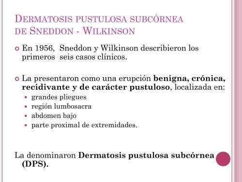 Dermatosis neutrofÃ­licas