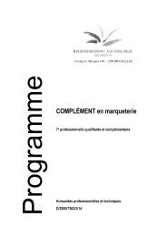 COMPLÃMENT en marqueterie