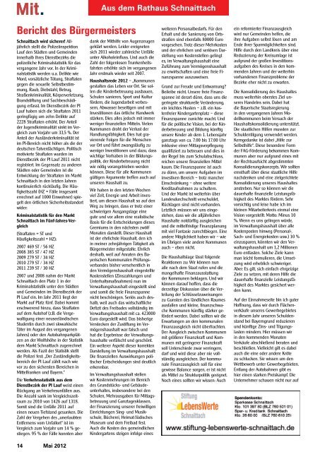 Schnaittach - Mitteilungsblatt