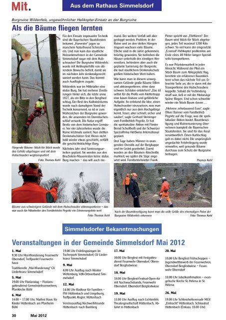 Schnaittach - Mitteilungsblatt