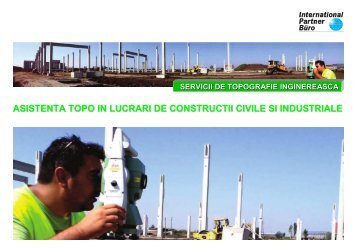 Servicii de topografie inginereasca: Constructii civile si industriale