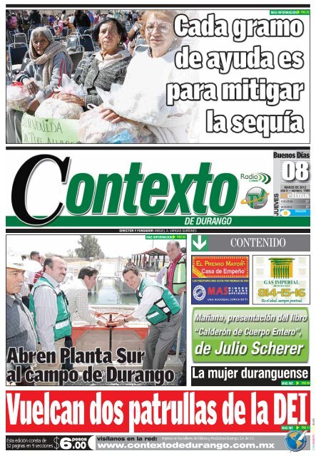 PORTADA nva.qxd (Page 1) - Contexto de Durango