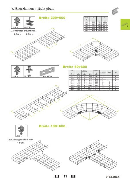 Kabelrinnen â System H42 Kabelrinnen â System H42