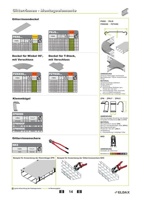 Kabelrinnen â System H42 Kabelrinnen â System H42