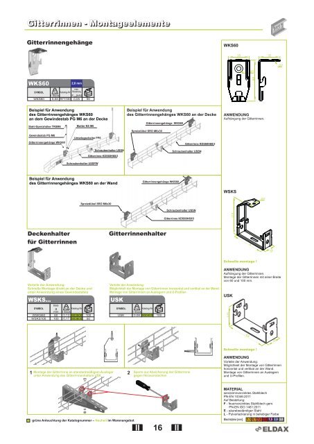 Kabelrinnen â System H42 Kabelrinnen â System H42