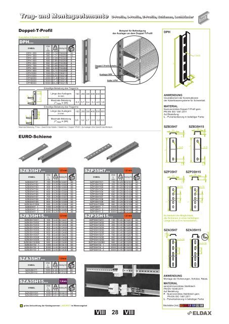 Kabelrinnen â System H42 Kabelrinnen â System H42