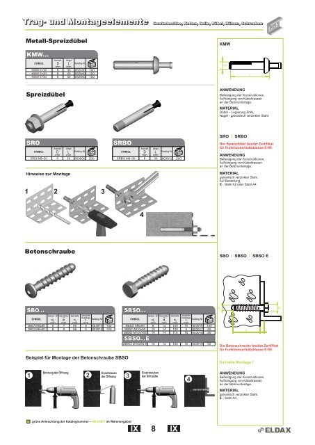 Kabelrinnen â System H42 Kabelrinnen â System H42