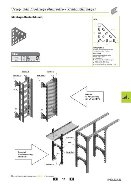 Kabelrinnen â System H42 Kabelrinnen â System H42