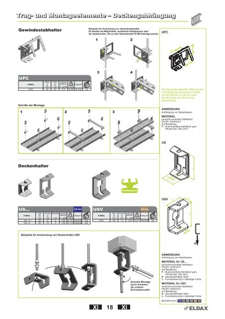 Kabelrinnen â System H42 Kabelrinnen â System H42