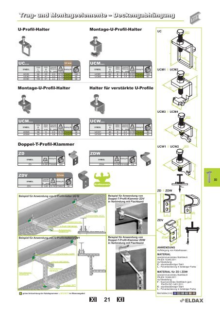 Kabelrinnen â System H42 Kabelrinnen â System H42