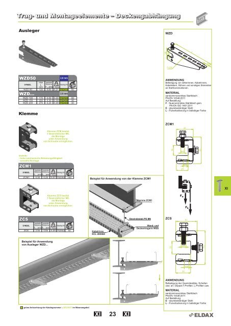 Kabelrinnen â System H42 Kabelrinnen â System H42