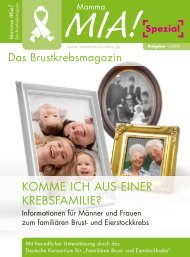 Komme ich aus einer Krebsfamilie? - Mamma Mia!