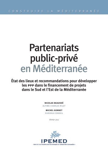 Partenariats public-privÃ© en MÃ©diterranÃ©e - Decision Achats