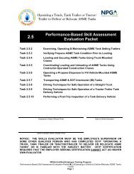 Performance-Based Skill Assessment Evaluation Packet - National ...