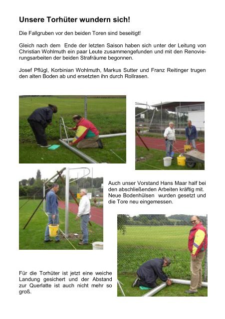 Wanted â D-Jungendtrainer - SV Inning am Ammersee